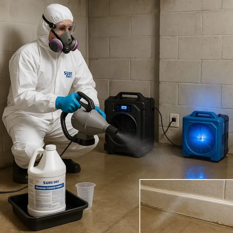 Sanitization and Odor Removal process in Eaton Estates, OH