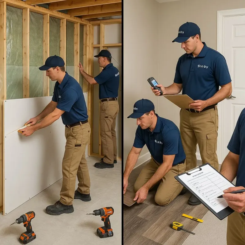 Repairs and Reconstruction process in Eaton Estates, OH