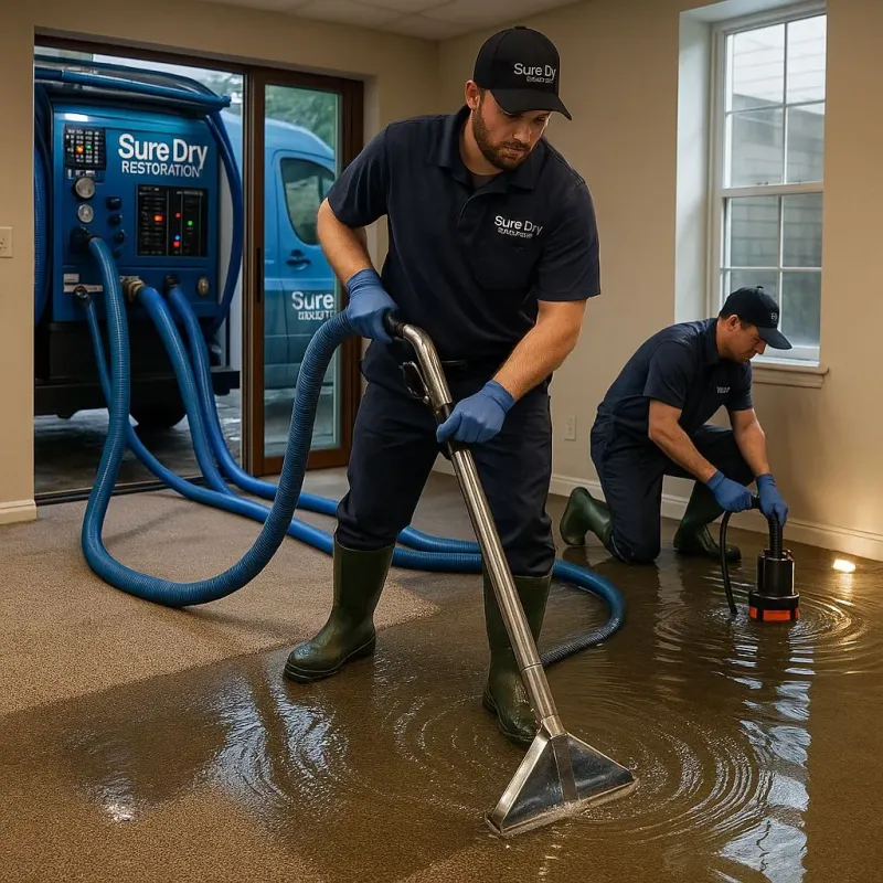 Water Extraction and Removal process in Eaton Estates, OH